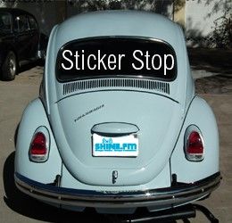 SHINE.FM Sticker Stop