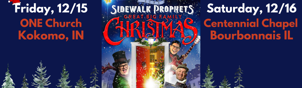 Sidewalk Prophets Christmas 2023