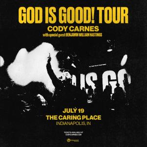 Cody Carnes Summer 2023 Tour