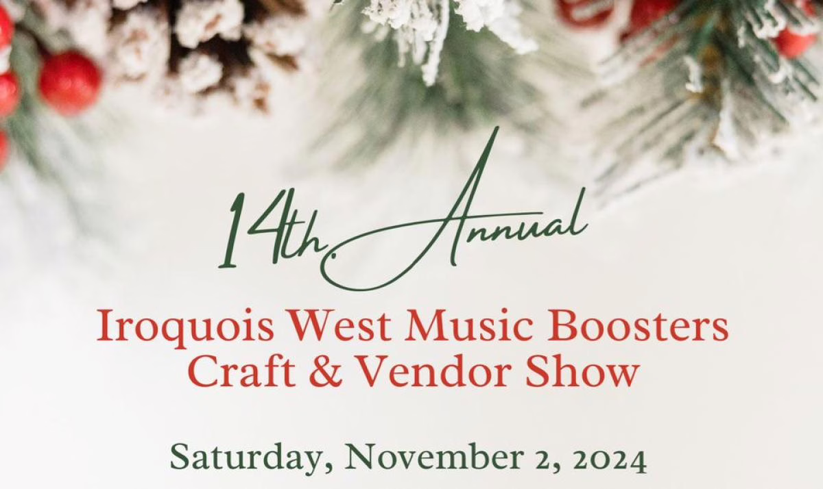 14th Annual Iroquois West Music Boosters Craft & Vendor Show show