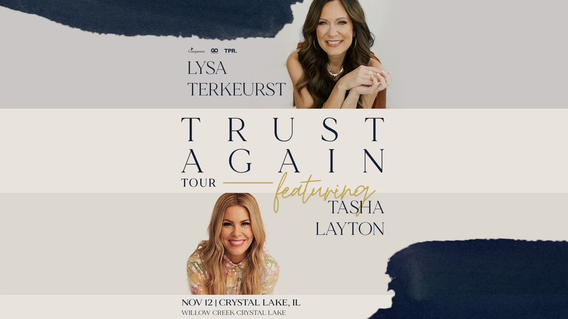 Lisa Turkeurst Trust Again Tour w/ Tasha Layton – Crystal Lake, IL