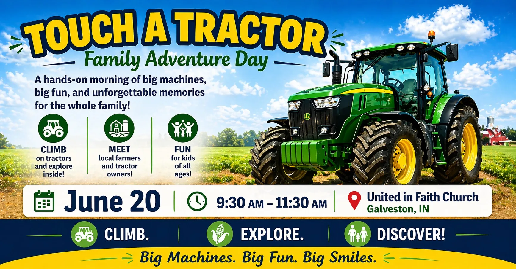 Touch A Tractor – Galveston, IN