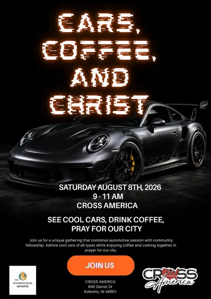 Cars, Coffee, and Christ – Kokomo, IN