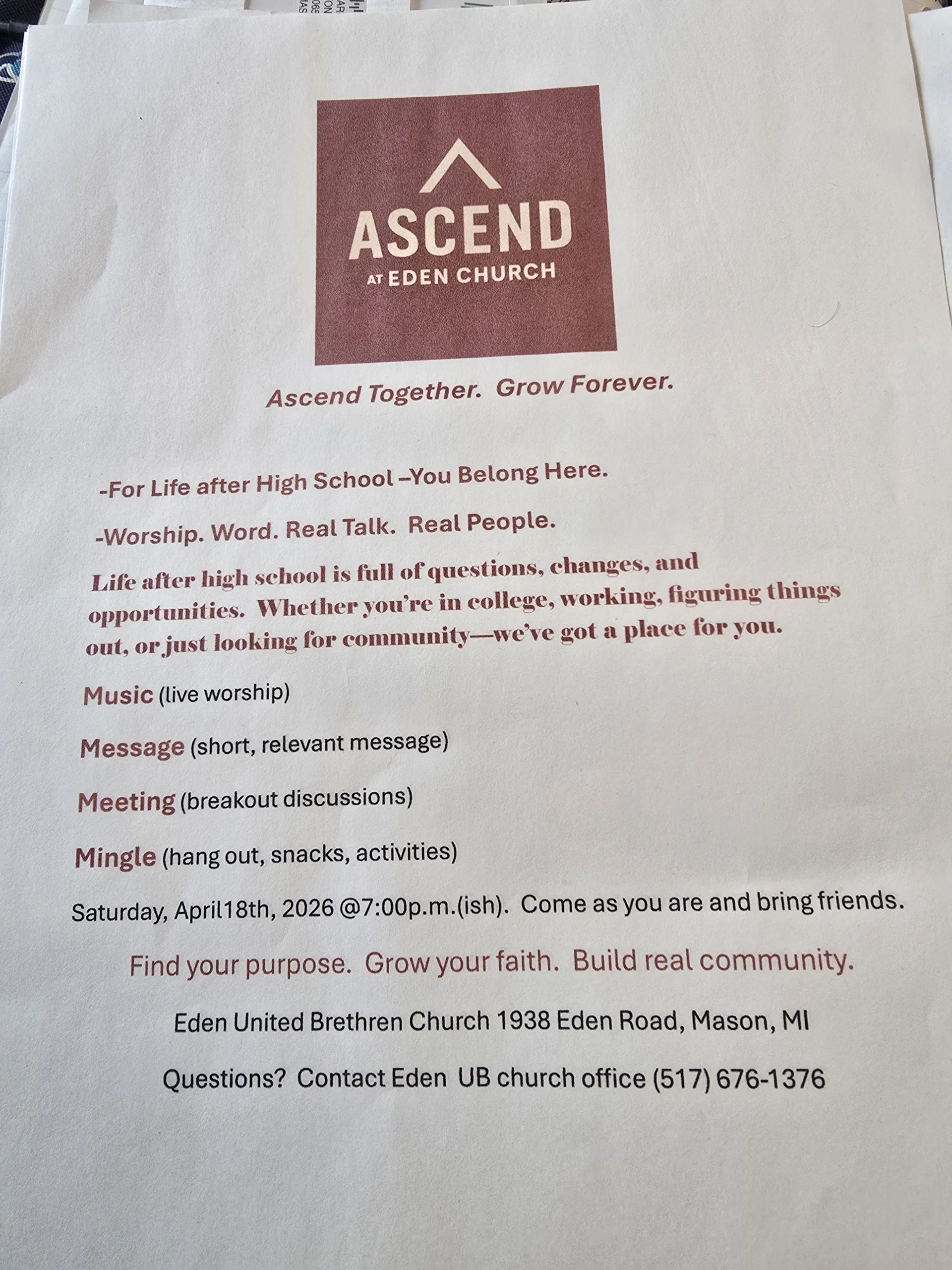 Ascend – Mason, MI