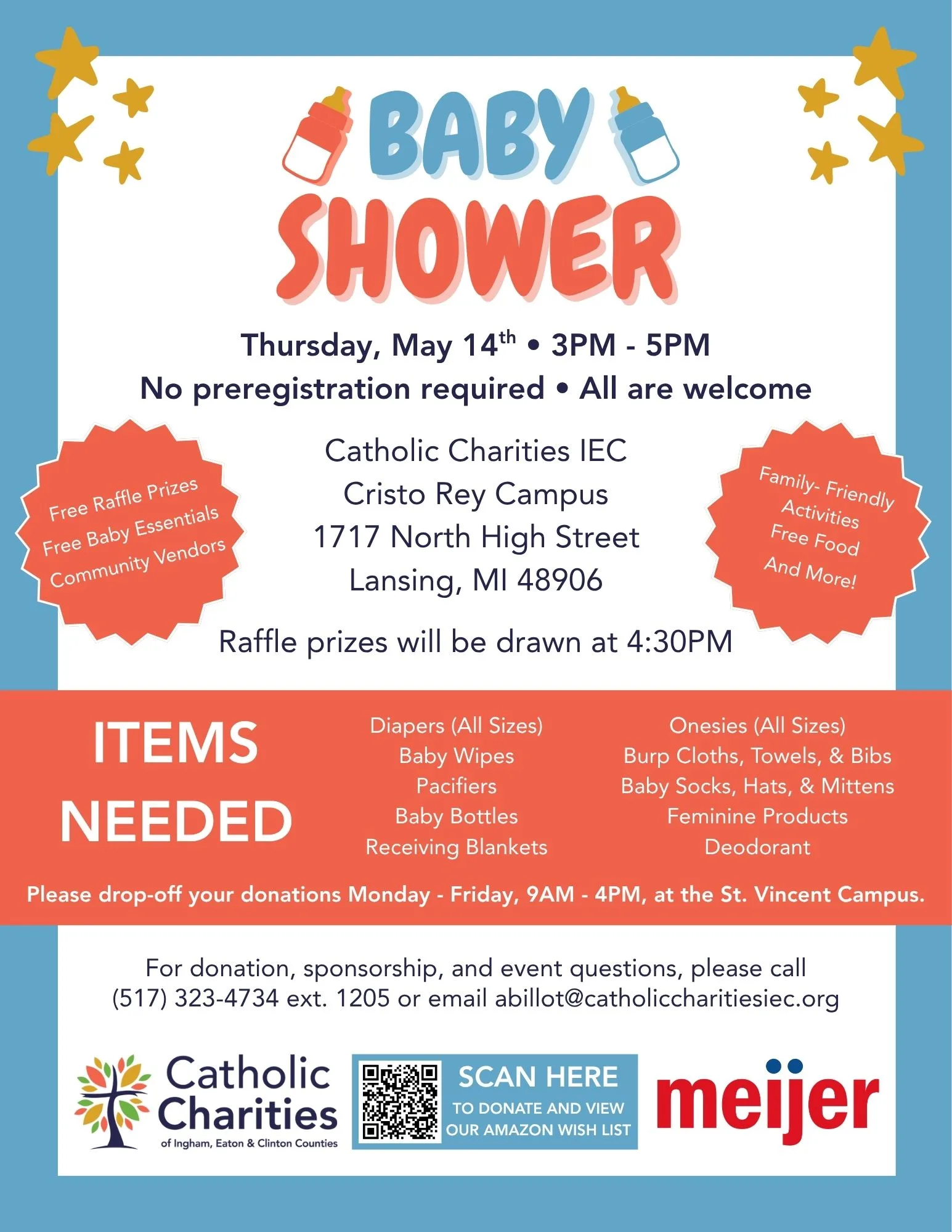Community Baby Shower – Lansing, MI