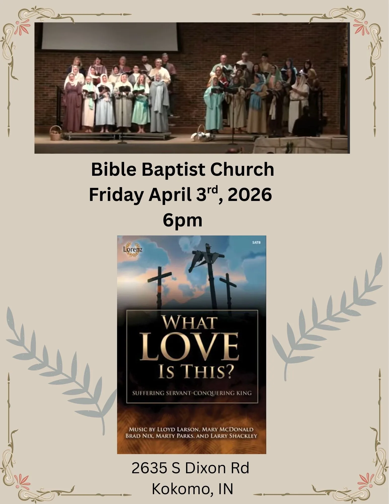 Good Friday Program – Kokomo, IN