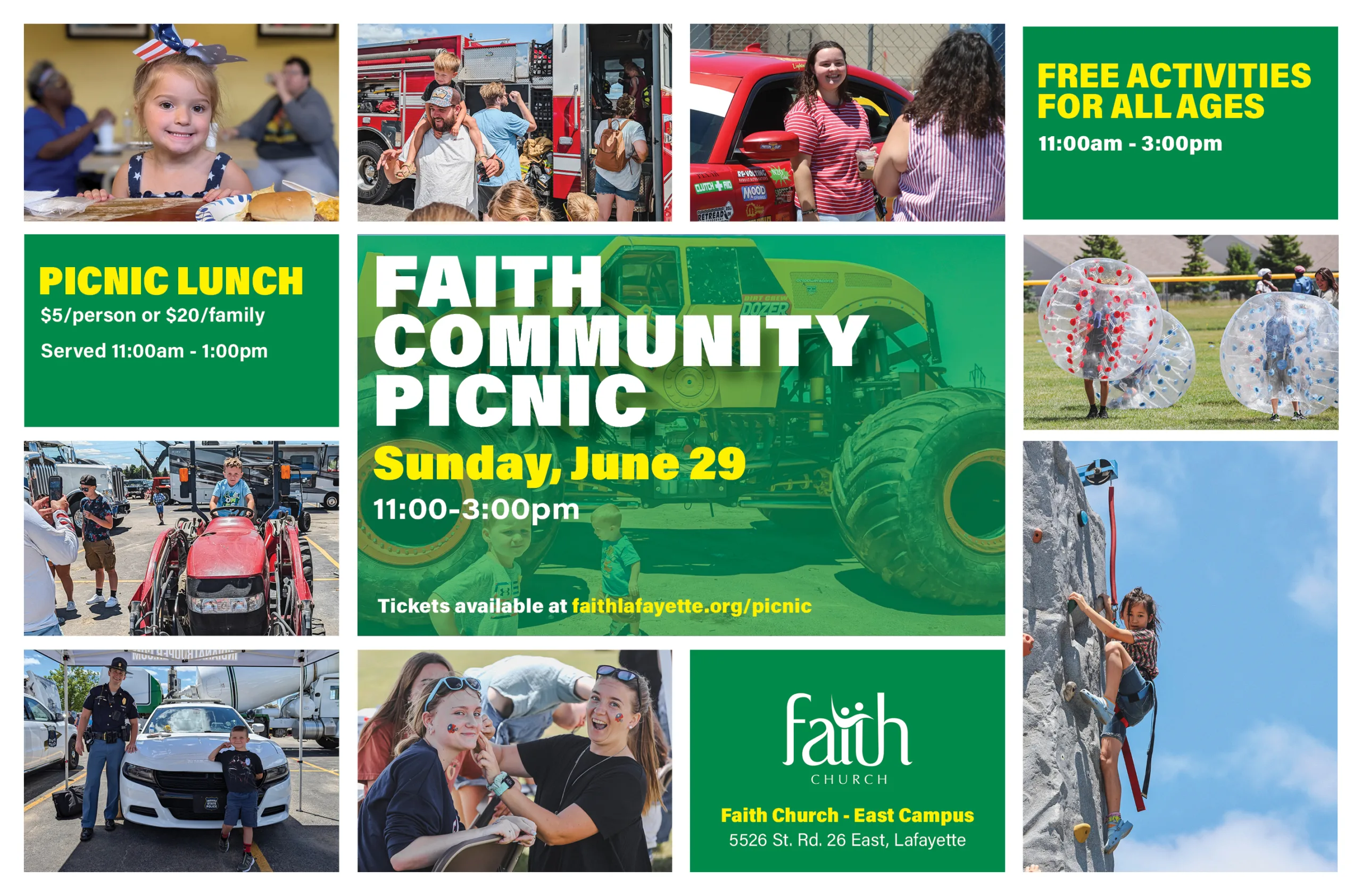Faith East Community Picnic – LaFayette, In