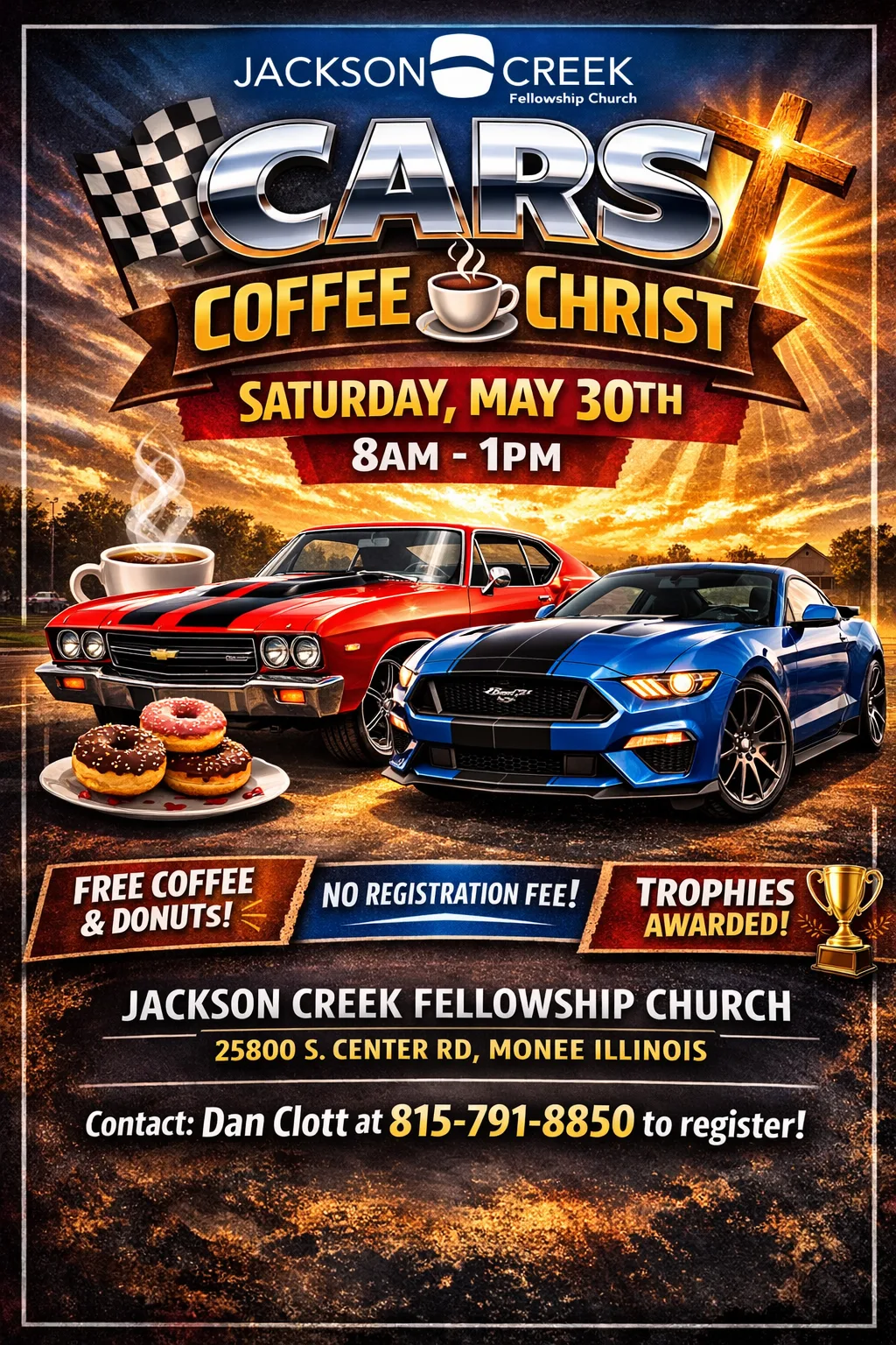 Cars, Coffee and Christ – Monee, IL