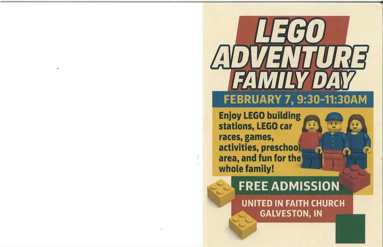 Lego Adventure Family Day – Galveston, IN
