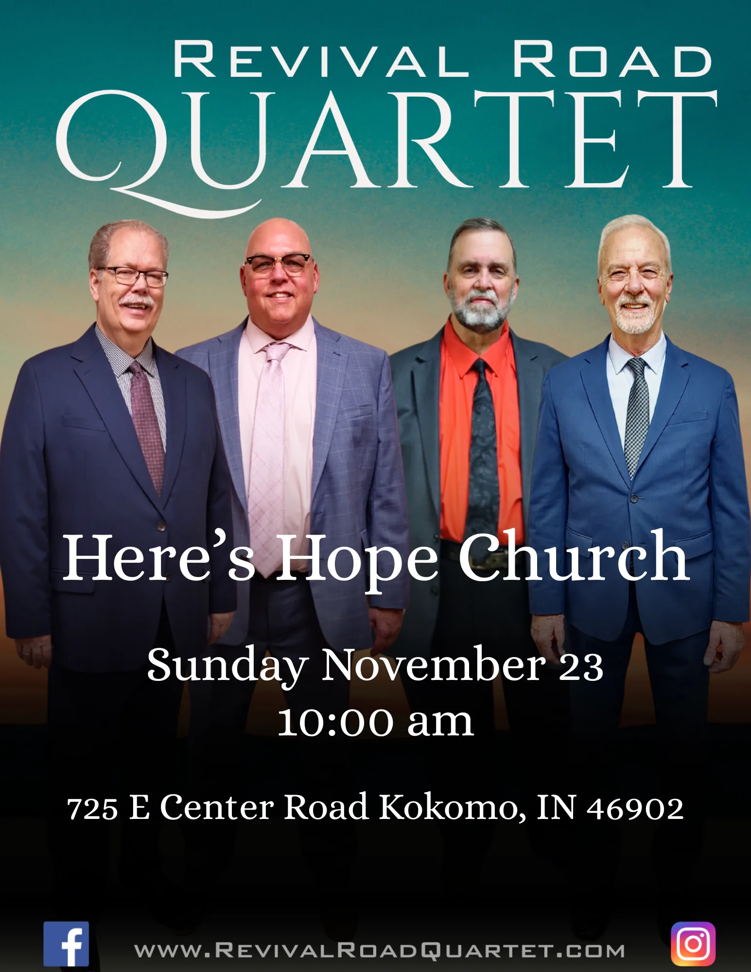 Revival Road Quartet – Kokomo, IN