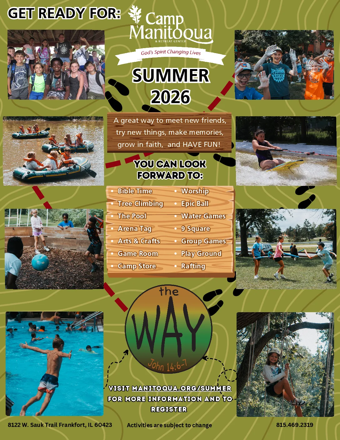 Camp Manitoqua Summer 2026 – Frankfort, IL